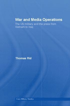 bokomslag War and Media Operations