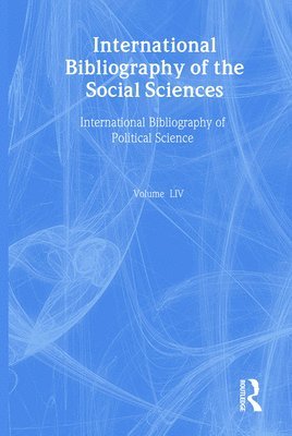 bokomslag IBSS: Political Science: 2005 Vol.54