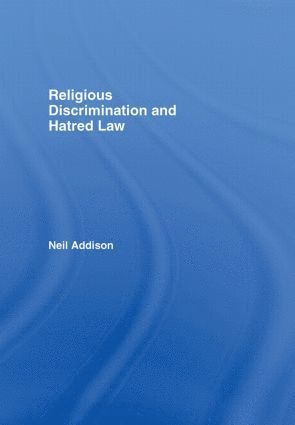 bokomslag Religious Discrimination and Hatred Law