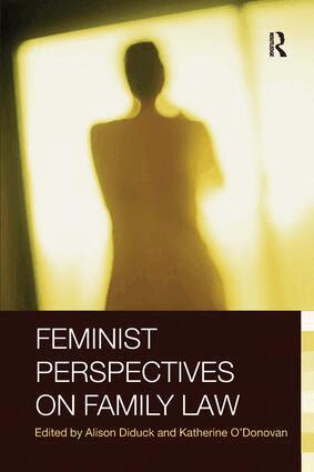Alison Diduck, Katherine O'Donovan - Feminist Perspectives on Family Law, Häftad