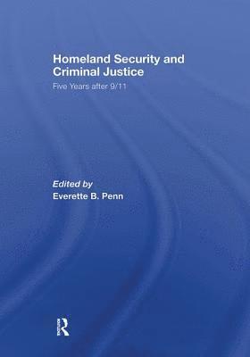 Homeland Security and Criminal Justice