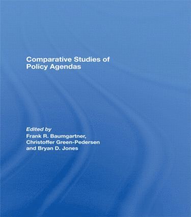 bokomslag Comparative Studies of Policy Agendas