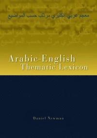 bokomslag Arabic-English Thematic Lexicon