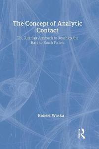 bokomslag The Concept of Analytic Contact