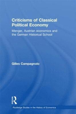 Criticisms of Classical Political Economy 1