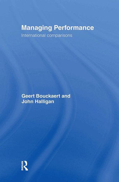 Geert Bouckaert, John Halligan - Managing Performance, Inbunden