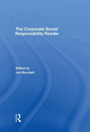 Jon Burchell - Corporate Social Responsibility Reader, Inbunden