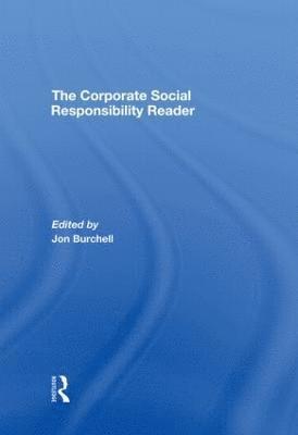 bokomslag The Corporate Social Responsibility Reader