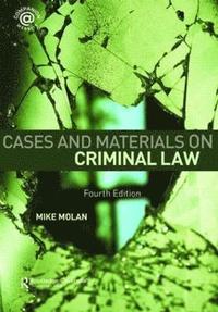 bokomslag Cases & Materials on Criminal Law