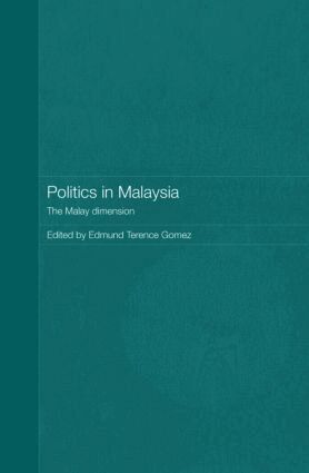 Edmund Gomez - Politics in Malaysia, Inbunden