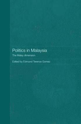 Edmund Terence Gomez, Switzerland) Gomez, Edmund Terence (United Nations Research Institute for Social Development (UNRISD), Geneva - Politics in Malaysia, Inbunden