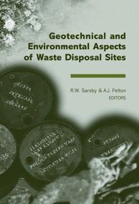 bokomslag Geotechnical and Environmental Aspects of Waste Disposal Sites