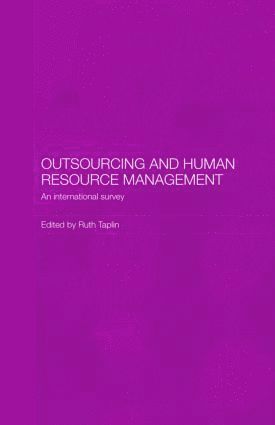 bokomslag Outsourcing and Human Resource Management