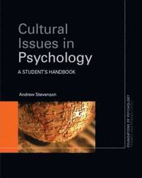 bokomslag Cultural Issues in Psychology