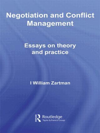 I. William Zartman - Negotiation and Conflict Management, Inbunden