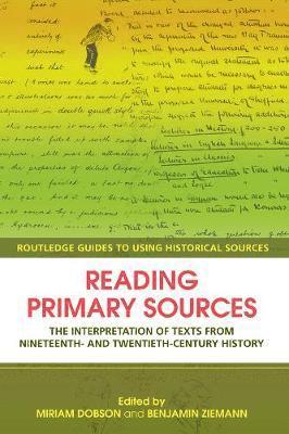 bokomslag Reading Primary Sources