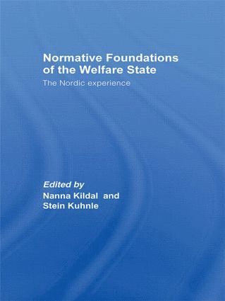 Normative Foundations of the Welfare State 1