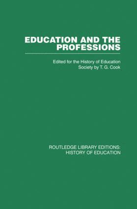 bokomslag Education and the Professions