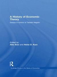 bokomslag A History of Economic Theory