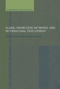 bokomslag Global Knowledge Networks and International Development