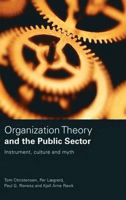 bokomslag Organization Theory and the Public Sector