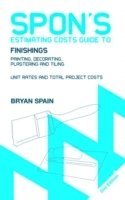 bokomslag Spon's Estimating Costs Guide to Finishings