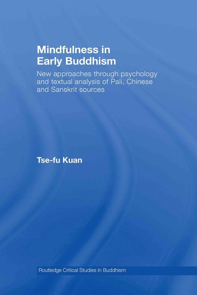 bokomslag Mindfulness in Early Buddhism