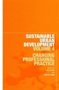 bokomslag Sustainable Urban Development Volume 4