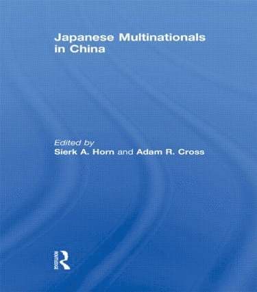 bokomslag Japanese Multinationals in China