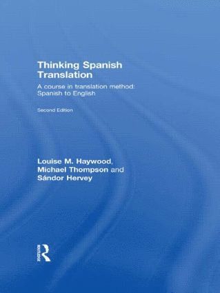 bokomslag Thinking Spanish Translation