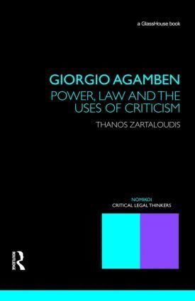 Thanos Zartaloudis - Giorgio Agamben, Inbunden