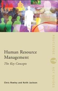 bokomslag Human Resource Management: The Key Concepts