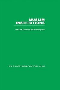 bokomslag Muslim Institutions