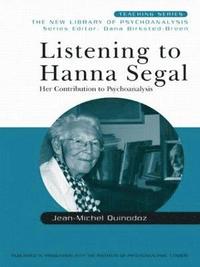 bokomslag Listening to Hanna Segal