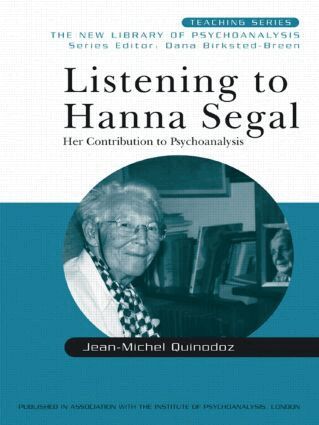 Jean-Michel Quinodoz - Listening to Hanna Segal, Häftad