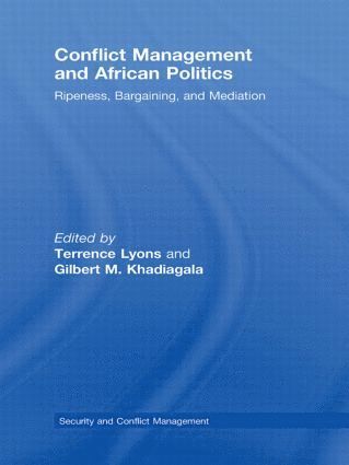 Conflict Management and African Politics 1