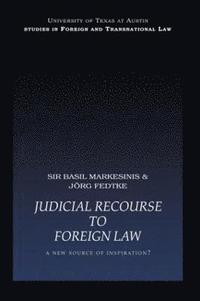 bokomslag Judicial Recourse to Foreign Law