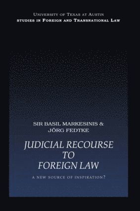 Judicial Recourse to Foreign Law 1