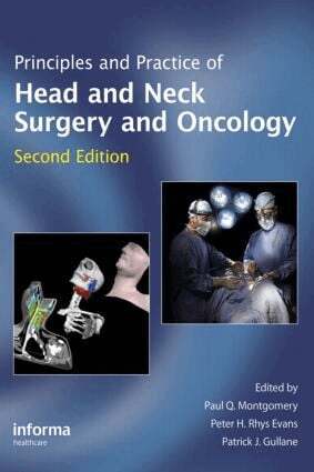Peter Evans, Peter H. Rhys Evans - Principles and Practice of Head and Neck Surgery and Oncology, Inbunden