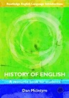 bokomslag History of English