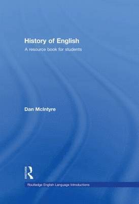 bokomslag History of English