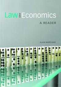 bokomslag Law and Economics