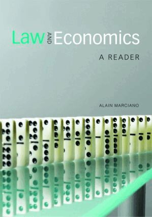 Alain Marciano - Law and Economics, Häftad