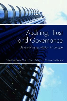 Reiner Quick, Stuart Turley, Marleen Willekens - Auditing, Trust and Governance, Häftad