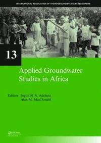 bokomslag Applied Groundwater Studies in Africa
