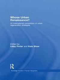 bokomslag Whose Urban Renaissance?