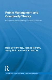 bokomslag Public Management and Complexity Theory