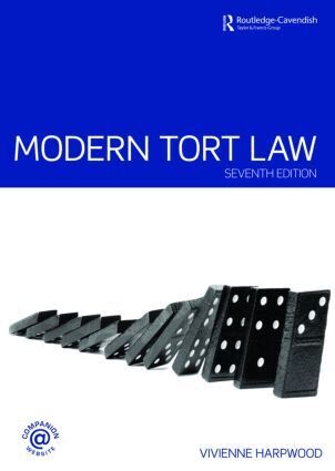 V.H. Harpwood - Modern Tort Law, Häftad