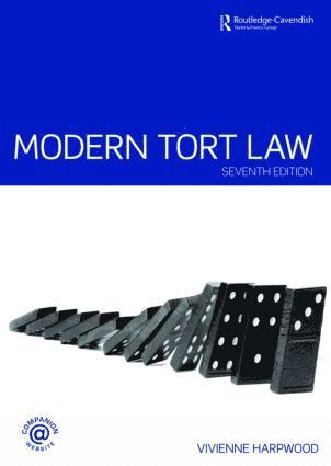 bokomslag Modern Tort Law