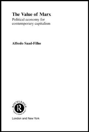 Alfredo Saad Filho - Value of Marx, Häftad